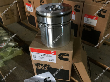 3957797:Поршень в сборе (с пальцем и стопорами, без колец) PC200-7